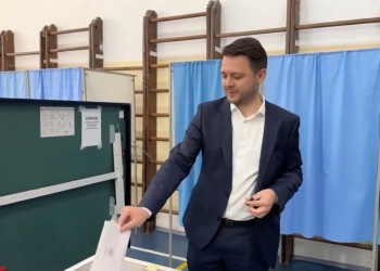 Ruben Lațcău, după ce a votat: „Avem nevoie de un președinte care să privească spre viitor”