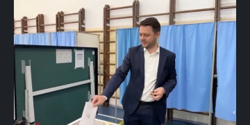 Ruben Lațcău, după ce a votat: „Avem nevoie de un președinte care să privească spre viitor”
