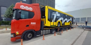 A plecat spre Timișoara primul troleibuz nou fabricat în Turcia FOTO