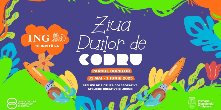 Ziua puilor de CODRU, de 1 Iunie, la Timișoara