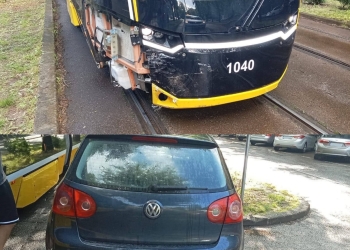 Intersecția buclucașă! În câteva luni, 3 tramvaie avariate în aceeași intersecție din Timișoara