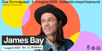 Concerte susținute de MIKA, James Bay și Theo Rose la Ziua Timișoarei