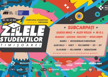 Încep Zilele Studenților Timișoarei, cel mai mare festival dedicat tinerilor