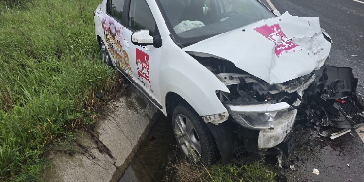Accident rutier în Lugoj! Două persoane au ajuns la spital