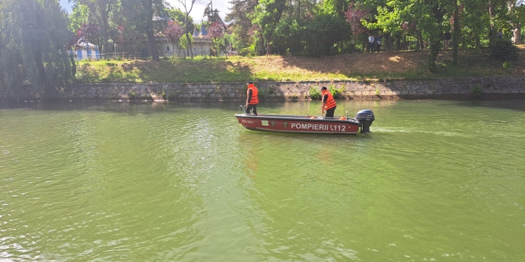 Pompierii, în alertă! Caută un bărbat posibil înecat în Bega, la Timișoara