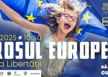 Ziua Europei, sărbătorită la Timișoara printr-un cros, demonstrații și spectacole