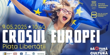 Ziua Europei, sărbătorită la Timișoara printr-un cros, demonstrații și spectacole