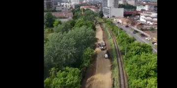 Calea ferată între stațiile Timișoara Nord și Timișoara Est, ample lucrări de modernizare
