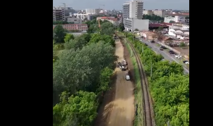 Calea ferată între stațiile Timișoara Nord și Timișoara Est, ample lucrări de modernizare
