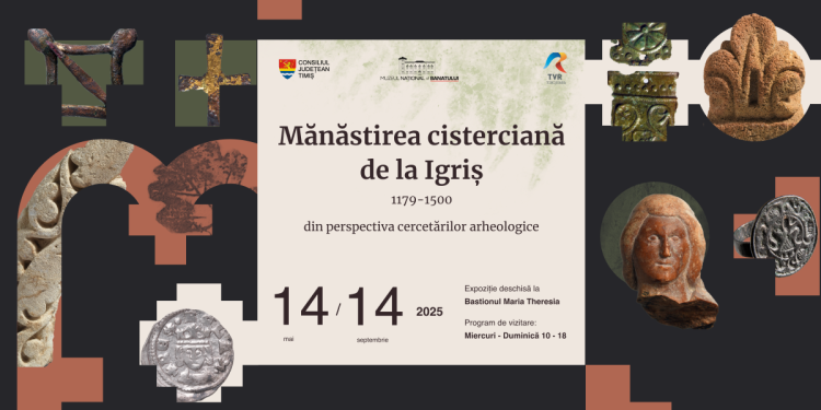 Descoperirile din ultimul deceniu, de la Mănăstirea Cisterciană de la Igriș, în expoziție la Muzeul Național al Banatului