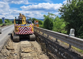 Se lucrează intens în vederea reparării drumului dintre Coșava și Margina