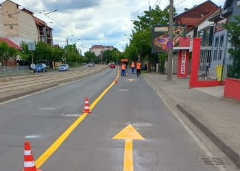 Restricții pe B-dul Liviu Rebreanu din Timișoara! SDM a început lucrările de reparații