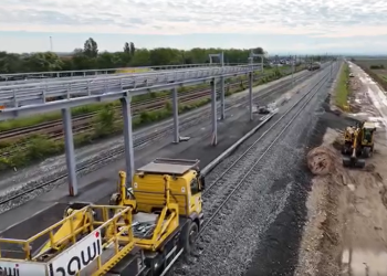 30% din lucrările la calea ferată Lugoj – Timișoara Est, finalizate