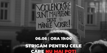 „Strigăm pentru cele care nu mai sunt!” Protest în centrul Timișoarei față de violența împotriva femeilor