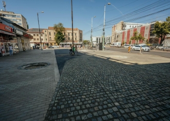 Modernizarea piațetei de la Gara de Nord din Timișoara, finalizată
