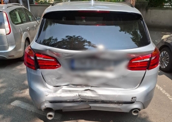 Accident în centrul Timișoarei! Șoferița care l-a provocat a fost rănită