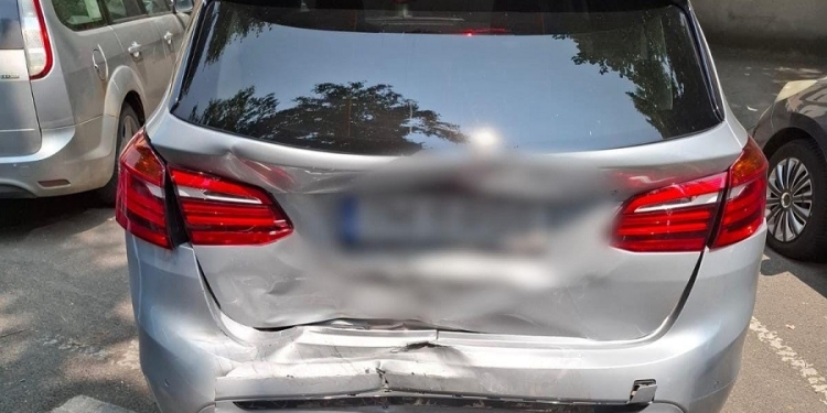 Accident în centrul Timișoarei! Șoferița care l-a provocat a fost rănită