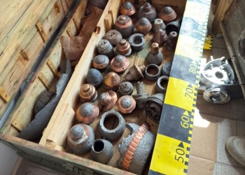 Colecție ilegală de muniție de război, descoperită la un bărbat din Lugoj FOTO