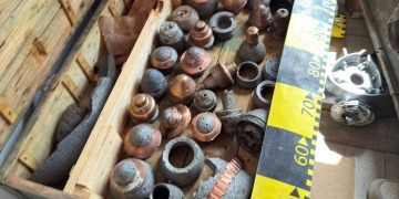 Colecție ilegală de muniție de război, descoperită la un bărbat din Lugoj FOTO
