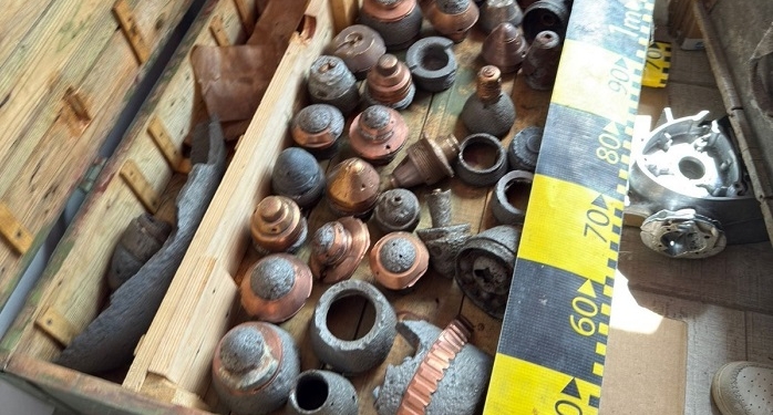 Colecție ilegală de muniție de război, descoperită la un bărbat din Lugoj FOTO