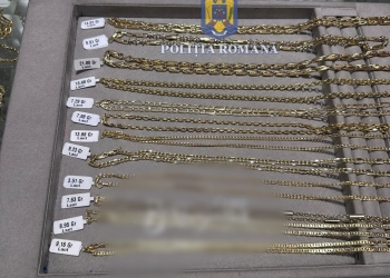 Furt dintr-o bijuterie din Timișoara! Hoțul a încercat să fugă cu aur în valoare de 300.000 lei FOTO