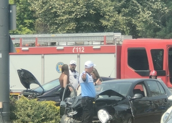 Trafic îngreunat în centrul Timișoarei. Neacordarea de prioritate, de vină