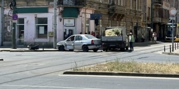 Accident pe B-dul Iuliu Maniu din Timișoara! Unul dintre șoferi era beat