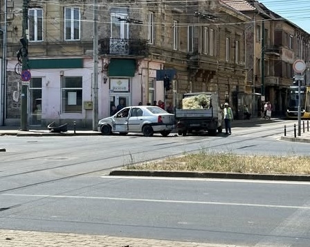 Accident pe B-dul Iuliu Maniu din Timișoara! Unul dintre șoferi era beat