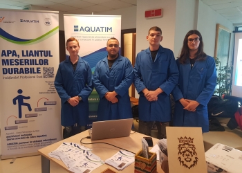 Compania Aquatim, prezentă la Târgul de Educație Duală FOTO