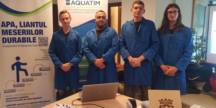 Compania Aquatim, prezentă la Târgul de Educație Duală FOTO