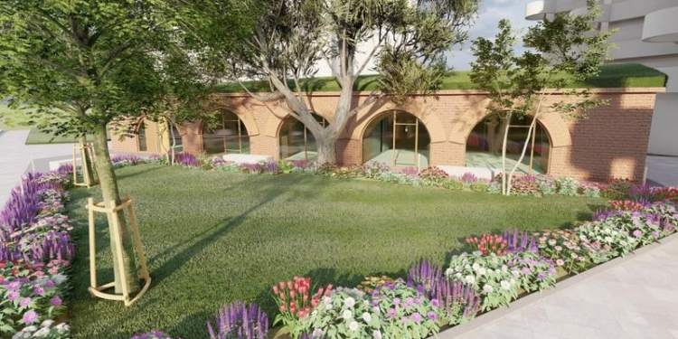 Bastionul din zona Parcului Botanic din Timișoara, transformat în galerie de artă