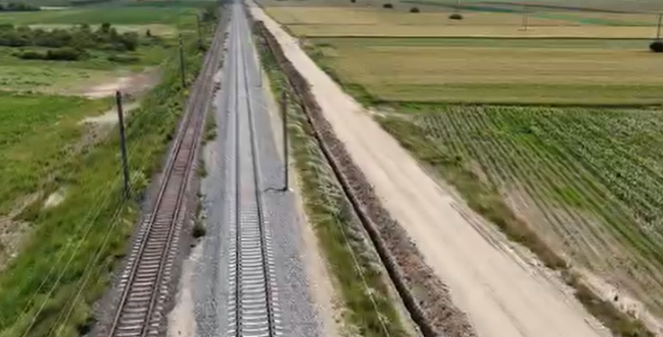 Se deschide circulația pe o porțiune din calea ferată Lugoj – Timișoara Est, după reabilitare