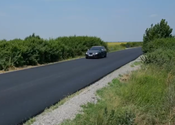 Drumul județean care leagă două localități din Timiș, reabilitat