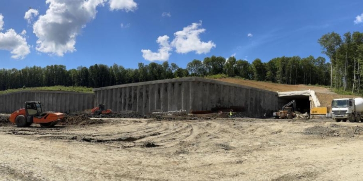 Se vede luminița din primul tunel pe tronsonul Margina-Holdea