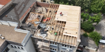 Au început lucrările de reabilitare a Colegiului „Ana Aslan” din Timișoara! Se intervine la acoperiș