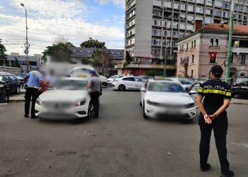 Șoferii de taxi, Uber și Bolt din Timișoara, verificați de polițiști