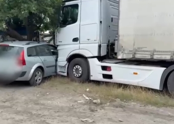 Șofer de tir decedat la ieșire din Timișoara. I s-a făcut rău la volan