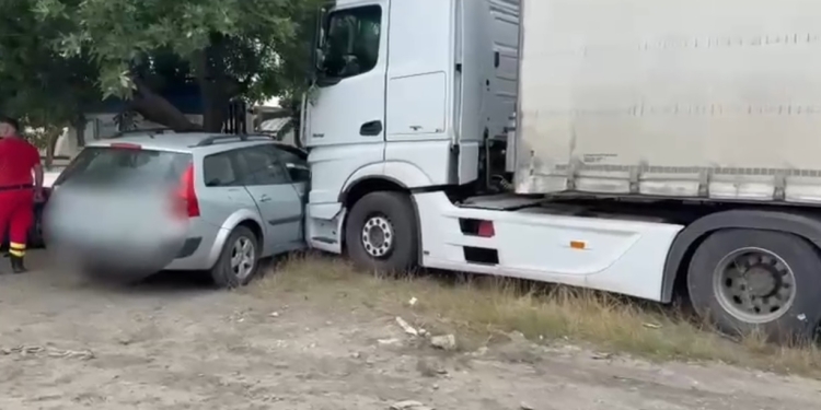 Șofer de tir decedat la ieșire din Timișoara. I s-a făcut rău la volan