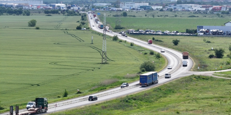 Trafic cu restricții pe centura de nord a Timișoarei