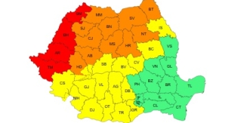Județul Timiș intră sub cod roșu de vijelii