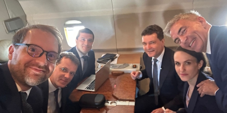 Dominic Fritz, în delegație cu Nicușor Dan, în Germania. Caută investiții mai mari