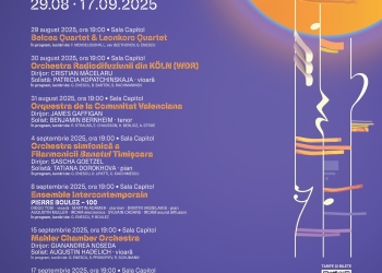 Festivalul Internațional „George Enescu”, pe scena Filarmonicii „Banatul” din Timișoara