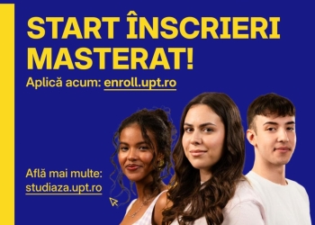 Universitatea Politehnica Timișoara lansează admiterea la masterat. 1400 de locuri disponibile la cele peste 60 de  programe de studii
