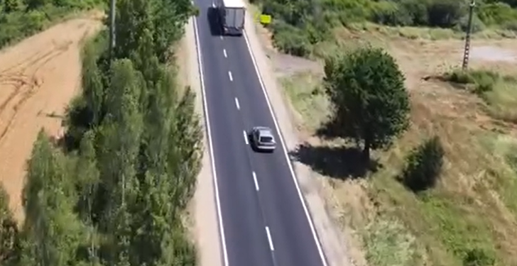 Ultimele lucrări pe drumul dintre Margina și Coșava, finalizate