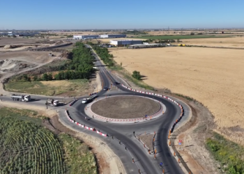 Viitorul nod rutier de pe drumul care leagă Timișoara de Arad începe să prindă contur