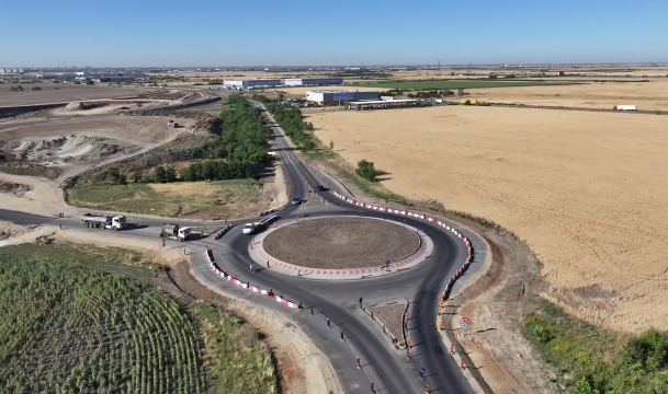 Viitorul nod rutier de pe drumul care leagă Timișoara de Arad începe să prindă contur