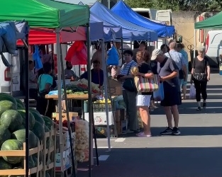 Piața Mică din Mehala – modernizare infrastructurală cu asfalt, drenaj și supraveghere