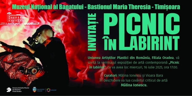Picnic în Labirint – expoziție de artă contemporană la MNaB