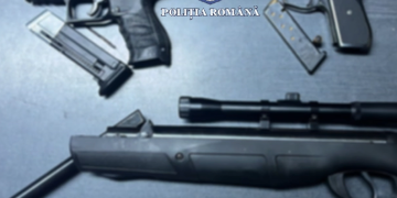 Polițiștii din Timiș, zeci de percheziții la persoane care dețin arme ilegal