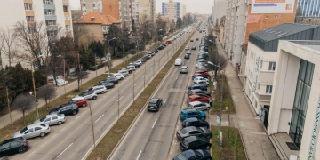 Începe amenajarea benzilor speciale pentru autobuze în b-dul Take Ionescu din Timișoara